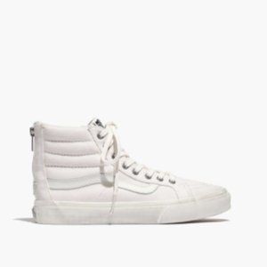 White High Top Vans